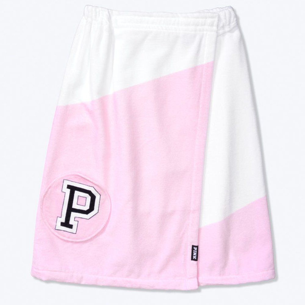 PINK Monogram Towel - Picture 2 of 2